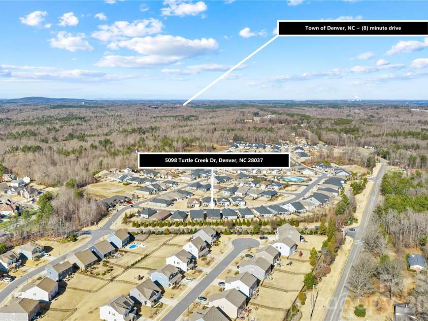 5098 Turtle Creek Drive, Denver, NC 28037.  MLS# CAR4341030, YatesRealty ID 7088. 