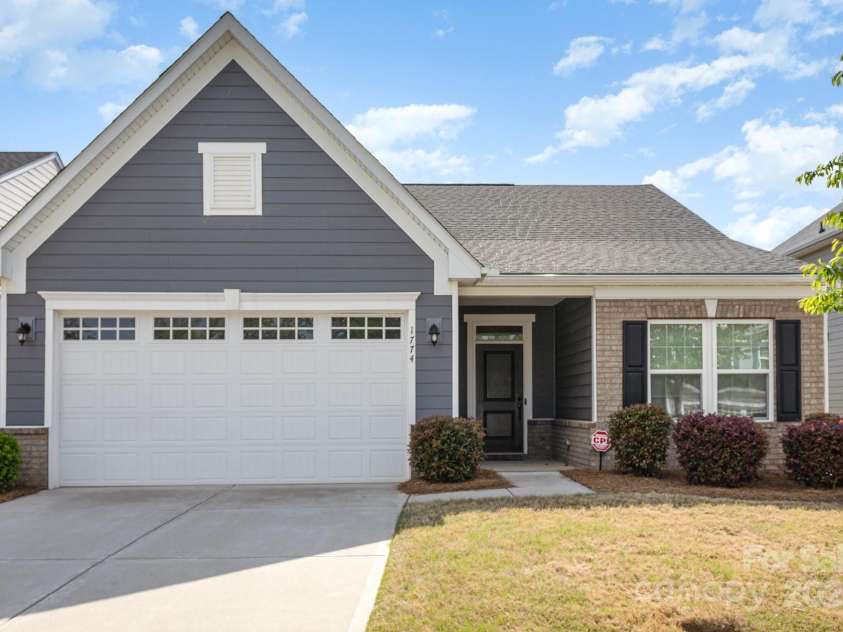 1774 Slippery Rock Lane, Monroe, NC 28112.  MLS# CAR4239921, YatesRealty ID 7096. 