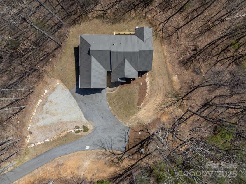 6753 Pinnacle Mountain Road, Zirconia, NC 28790.  MLS# CAR4237345, YatesRealty ID 7098. Aerial