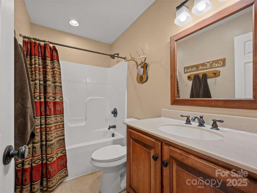 6753 Pinnacle Mountain Road, Zirconia, NC 28790.  MLS# CAR4237345, YatesRealty ID 7098. Bathroom 2