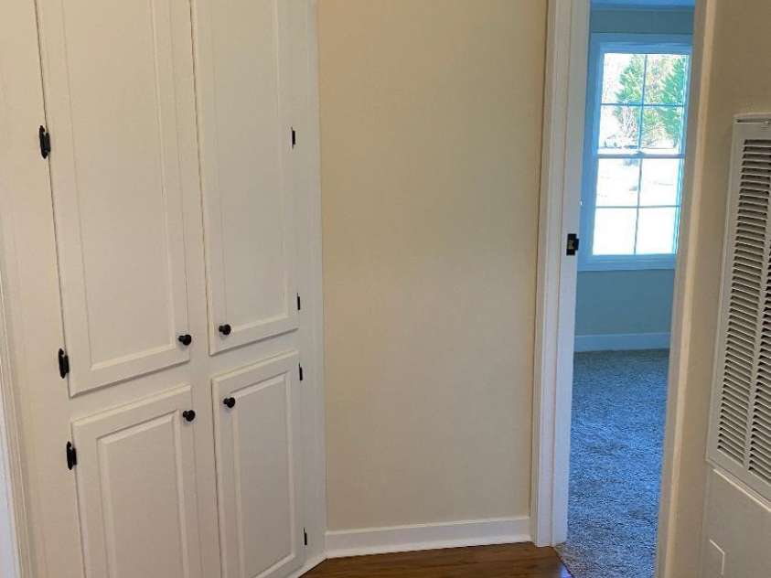 816 Perry Road, Troutman, NC 28166.  MLS# CAR4210141, YatesRealty ID 710. Extra storage in hallway