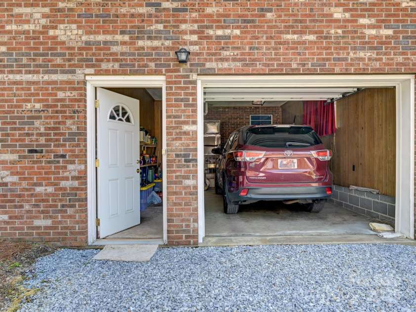 7530 NC 208 Highway, Marshall, NC 28753.  MLS# CAR4241127, YatesRealty ID 7109. Single car attached garage that offers a lot of storage.