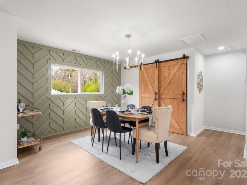 902 Mountain Street, Cherryville, NC 28021.  MLS# CAR4285812, YatesRealty ID 7122. Dining Room