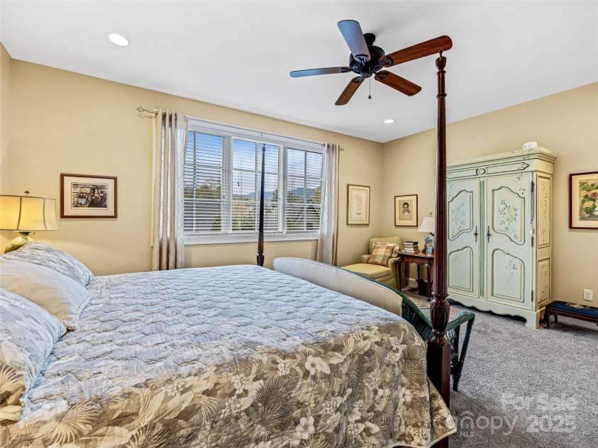 38 Chantilly Drive, Asheville, NC 28804.  MLS# CAR4245606, YatesRealty ID 7126. Mountain Views out of primary bedroom!