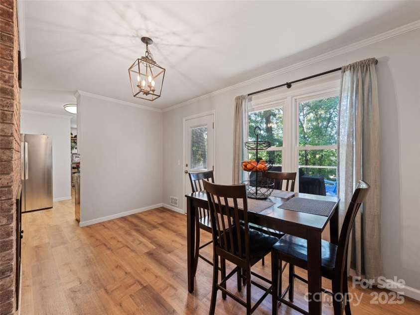 263 Blanton Street, Columbus, NC 28722.  MLS# CAR4190973, YatesRealty ID 7130. Dining Room View To Kitchen