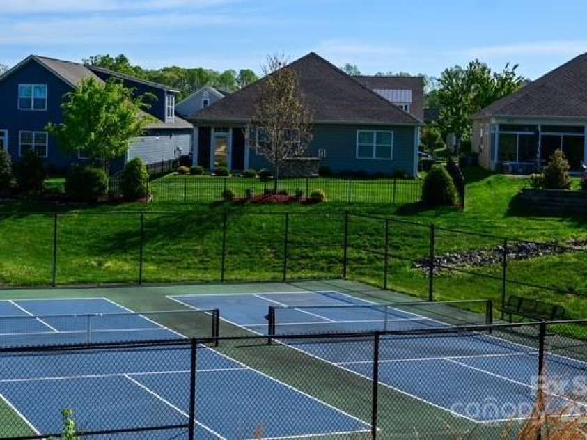 121 Hanks Bluff Drive, Mooresville, NC 28117.  MLS# CAR4238800, YatesRealty ID 7132. Pickleball courts near the backyard