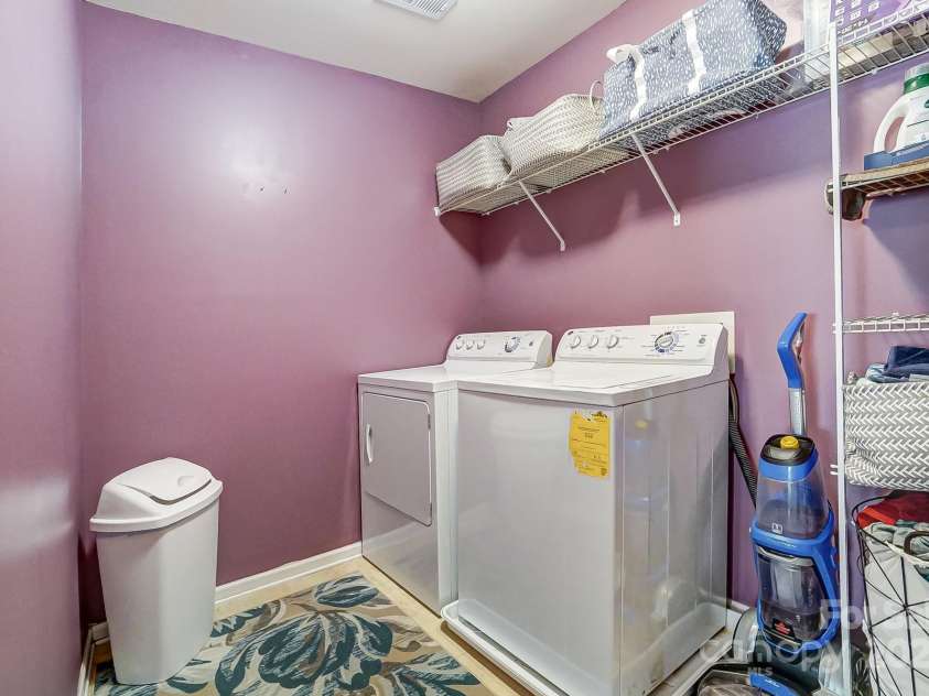 10321 Solar Way, Charlotte, NC 28278.  MLS# CAR4234533, YatesRealty ID 7133. Laundry room with storage on 2nd story