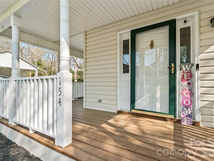 154 Lilly Avenue, Salisbury, NC 28144.  MLS# CAR4362819, YatesRealty ID 7135. Front entrance 