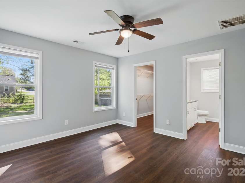 402 Digh Street, Gastonia, NC 28052.  MLS# CAR4248290, YatesRealty ID 7138. Primary Bedroom