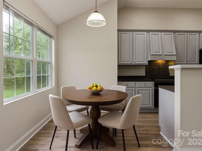 10 Grove End Road, Fletcher, NC 28732.  MLS# CAR4285704, YatesRealty ID 7150. Eat-in kitchen - Virtually Staged