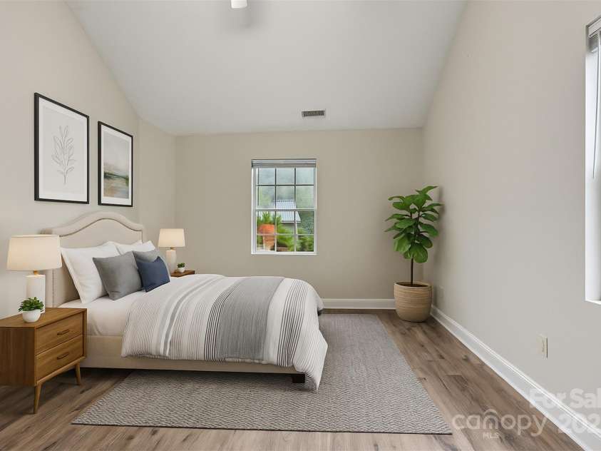 10 Grove End Road, Fletcher, NC 28732.  MLS# CAR4285704, YatesRealty ID 7150. Primary Bedroom - Virtually Staged