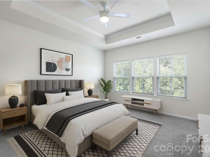 963 Portrush Lane, Tega Cay, SC 29708.  MLS# CAR4404100, YatesRealty ID 7153. Virtual Staged Primary Bedroom