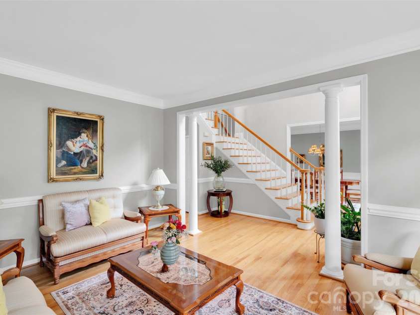 10837 Wilklee Drive, Charlotte, NC 28277.  MLS# CAR4291403, YatesRealty ID 7163. Formal sitting area 