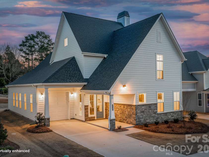 4326 Morning Mist Drive, Sherrills Ford, NC 28673.  MLS# CAR4334800, YatesRealty ID 7171. Twilight (virtually enhanced)