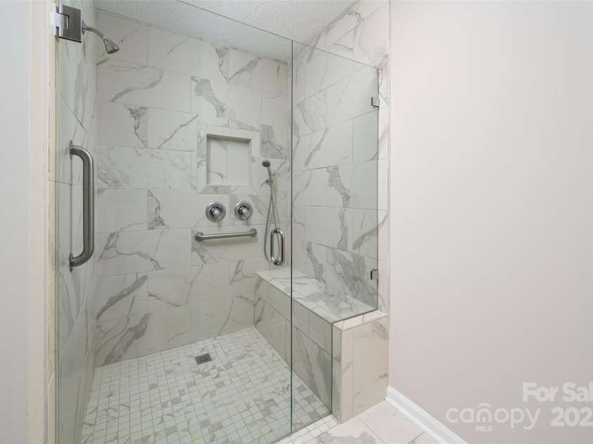 1532 Hunt Club Court, Rock Hill, SC 29732.  MLS# CAR4243008, YatesRealty ID 7173. Remodeled primary bathroom shower