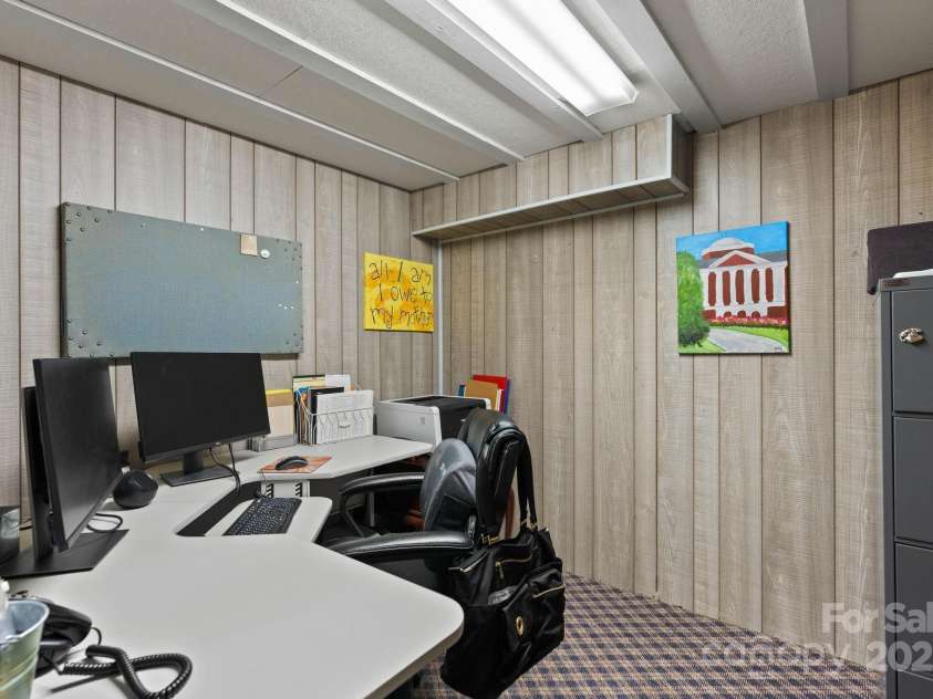 922 Hawthorne Drive, Lenoir, NC 28645.  MLS# CAR4246497, YatesRealty ID 7179. Basement - flex space (currently used as an office)