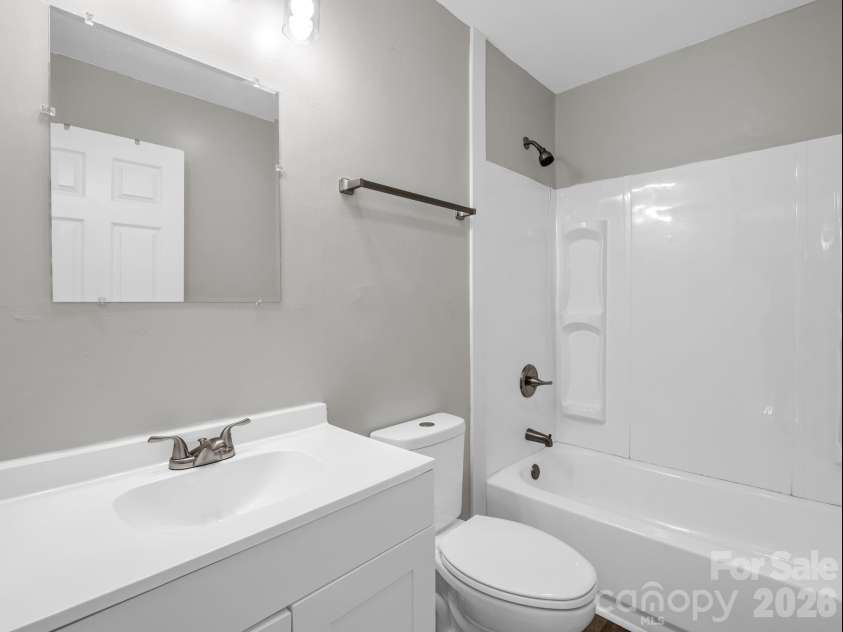 313 Harrill Road, Forest City, NC 28043.  MLS# CAR4399148, YatesRealty ID 7180. Guest Bathroom