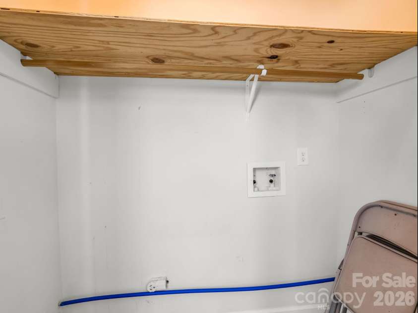 313 Harrill Road, Forest City, NC 28043.  MLS# CAR4399148, YatesRealty ID 7180. Laundry closet