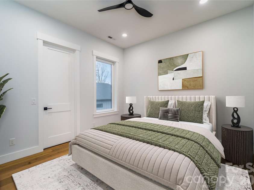 25 George Allen Ridge, Arden, NC 28704.  MLS# CAR4337077, YatesRealty ID 7190. Bedroom #3 virtually staged
