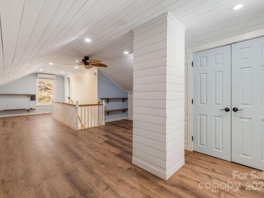 340 Wendy Avenue, Marshall, NC 28753.  MLS# CAR4210108, YatesRealty ID 7191. 3rd bedroom is entire upper level. Leads to an amazing deck with serene views. 