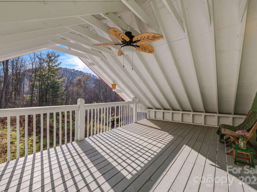 340 Wendy Avenue, Marshall, NC 28753.  MLS# CAR4210108, YatesRealty ID 7191. Upper deck off of 3rd bedroom