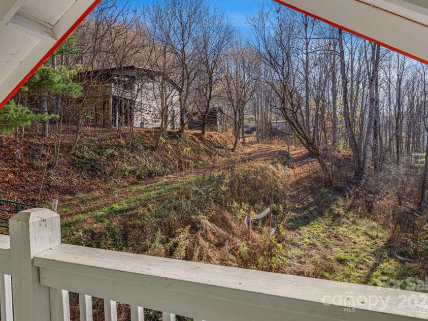 340 Wendy Avenue, Marshall, NC 28753.  MLS# CAR4210108, YatesRealty ID 7191. View from upper deck