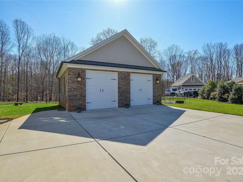 8212 Bennett Lane, Sherrills Ford, NC 28673.  MLS# CAR4239561, YatesRealty ID 7192. Oversized Heated and Cooled Garage