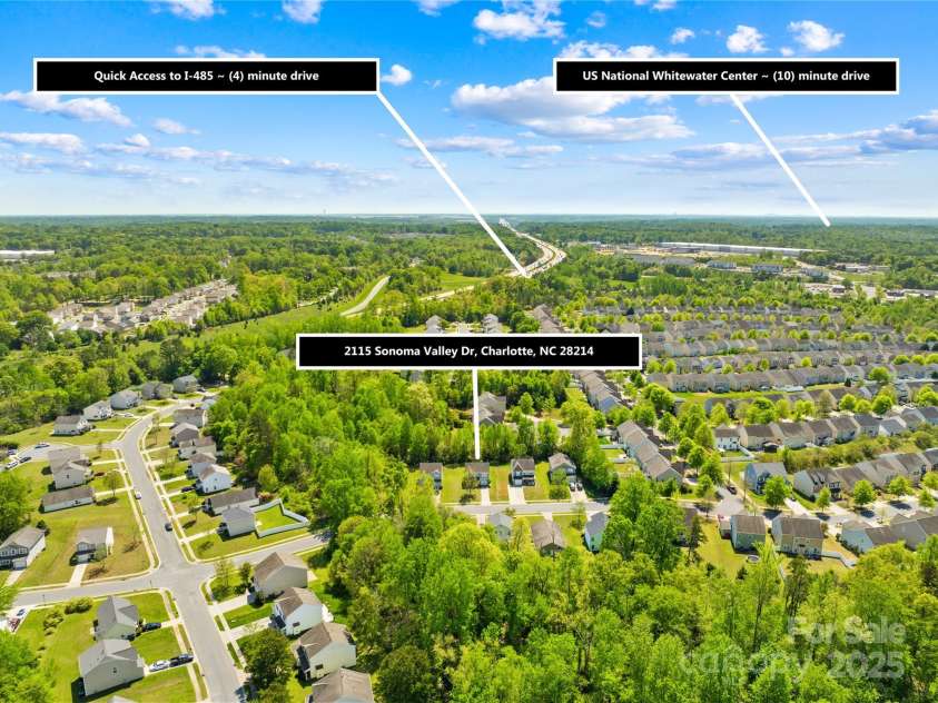 2115 Sonoma Valley Drive, Charlotte, NC 28214.  MLS# CAR4247559, YatesRealty ID 7201. 