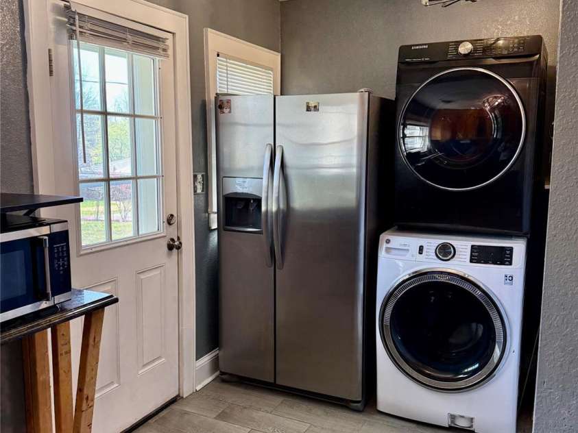 316 Sharon Avenue, Lenoir, NC 28645.  MLS# CAR4361436, YatesRealty ID 7202. Laundry Area