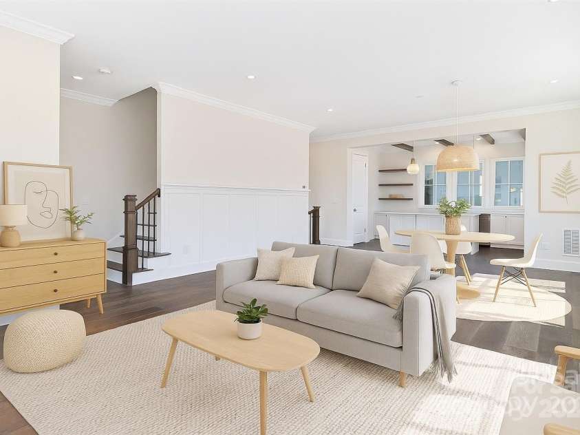 3115 Pinehurst Place, Charlotte, NC 28209.  MLS# CAR4233320, YatesRealty ID 7211. Digitally Staged