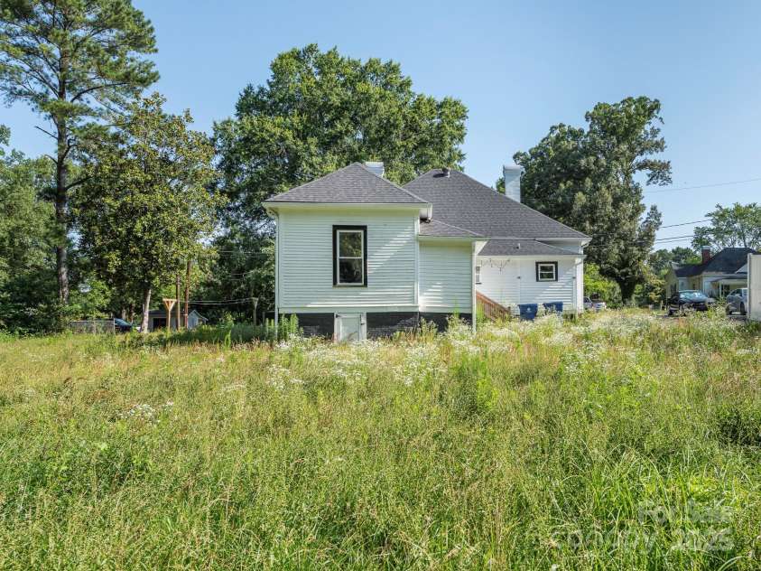 110 College Street, Marshville, NC 28103.  MLS# CAR4273371, YatesRealty ID 722. Backyard