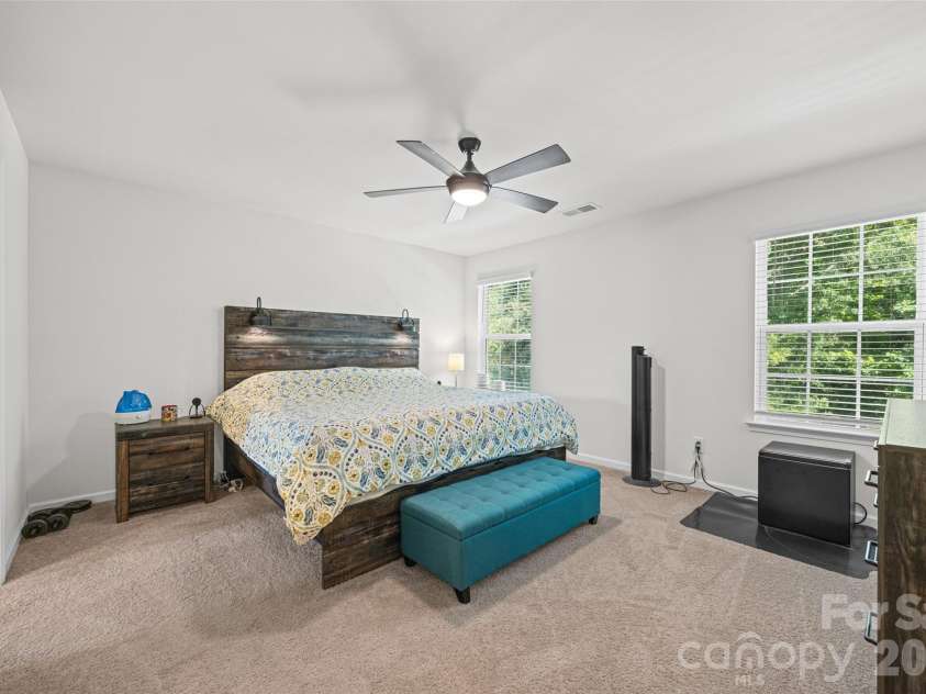 542 King Clover Lane, Clover, SC 29710.  MLS# CAR4395374, YatesRealty ID 7220. Owners Bedroom