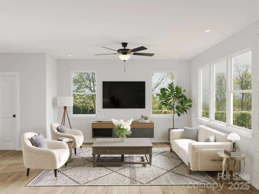 2015 Sadler Woods Lane, Charlotte, NC 28214.  MLS# CAR4248188, YatesRealty ID 7228. Living area. Representational Photo.