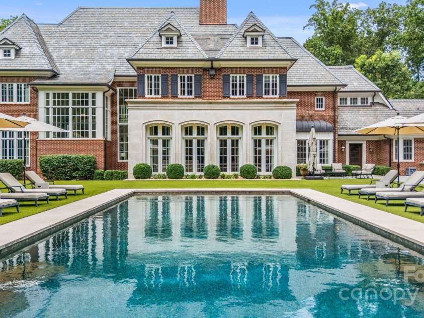 440 Beech Tree Road, Mooresville, NC 28117.  MLS# CAR4293759, YatesRealty ID 7228. Saltwater Pool with Turf Surround 