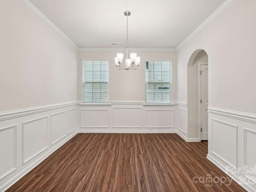 299 Hamptons Cove Road, Troutman, NC 28166.  MLS# CAR4306640, YatesRealty ID 7229. Dining Room