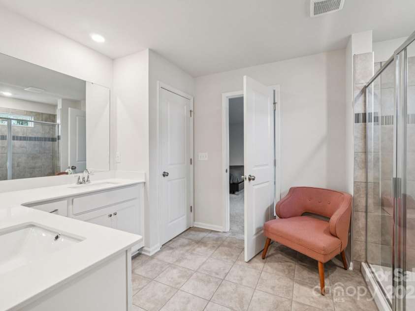 299 Hamptons Cove Road, Troutman, NC 28166.  MLS# CAR4306640, YatesRealty ID 7229. Primary Bathroom 