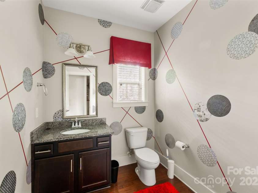 2103 Saddleridge Drive, Waxhaw, NC 28173.  MLS# CAR4305035, YatesRealty ID 723. Upstairs half bath