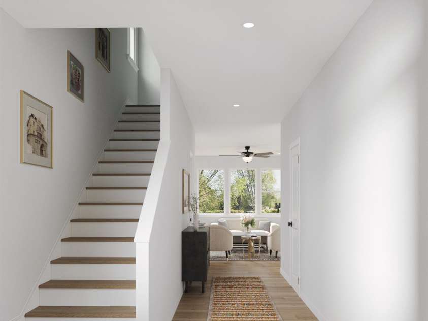 2011 Sadler Woods Lane, Charlotte, NC 28214.  MLS# CAR4248184, YatesRealty ID 7230. Entryway. Representational Photo.