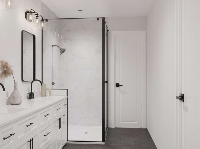 2011 Sadler Woods Lane, Charlotte, NC 28214.  MLS# CAR4248184, YatesRealty ID 7230. Primary bathroom. Representational Photo.