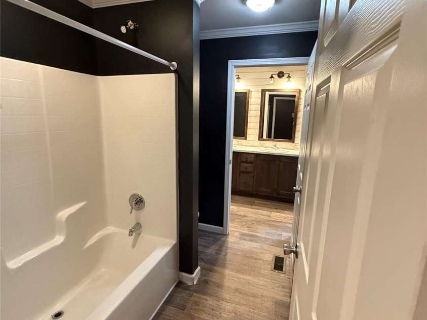 824 Dillsboro Road, Sylva, NC 28779.  MLS# CAR4304978, YatesRealty ID 7234. Jack & Jill full bathroom.