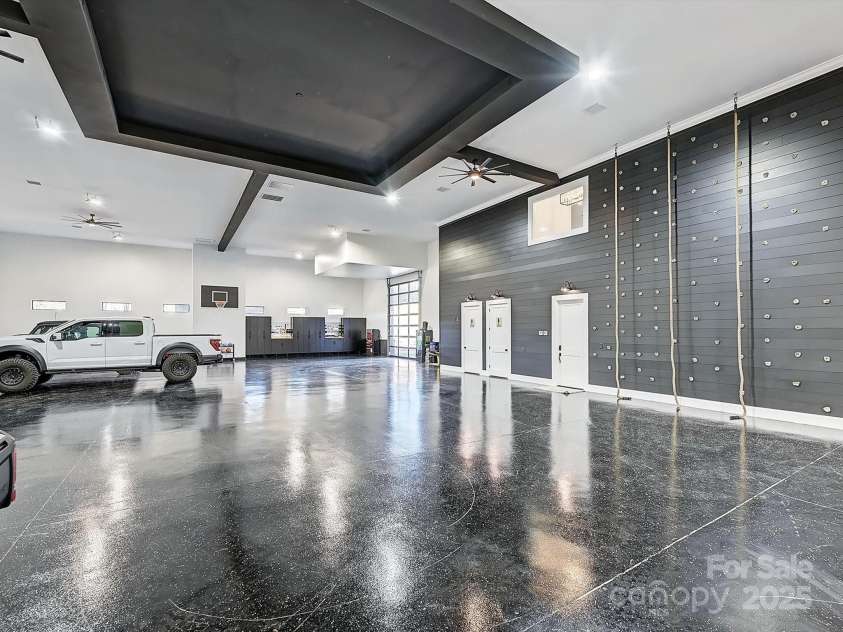 1525 Shinnville Road, Cleveland, NC 27013.  MLS# CAR4249385, YatesRealty ID 7235. Showcase Garage with two oversized doors