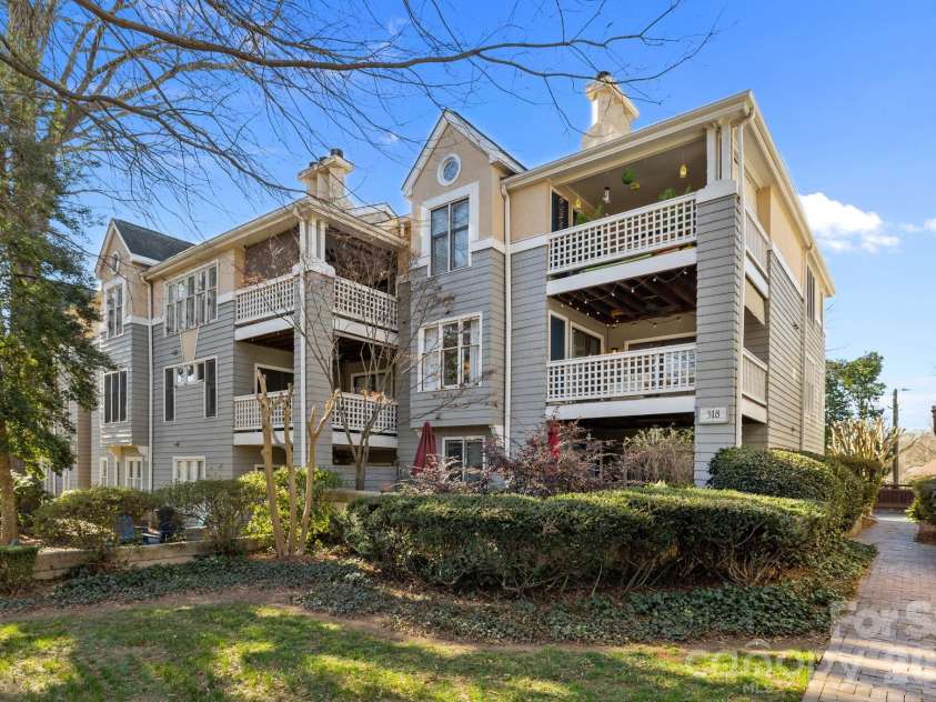 318 Queens Road, Charlotte, NC 28204.  MLS# CAR4341342, YatesRealty ID 7249. 