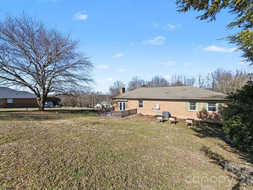3030 Vernell Lane, Shelby, NC 28150.  MLS# CAR4344847, YatesRealty ID 7250. Back view