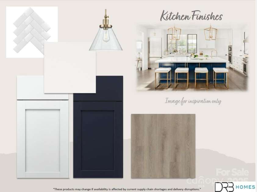 14028 Felix Lane, Charlotte, NC 28277.  MLS# CAR4219081, YatesRealty ID 7251. Landon 3 Story Townhome Kitchen Finishes