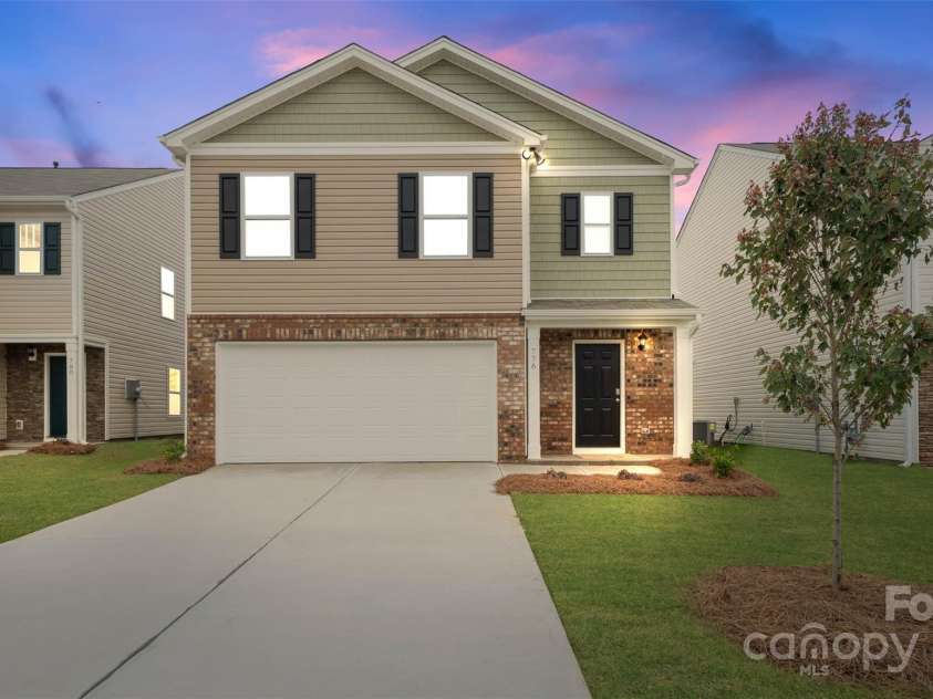 3535 Cramer Creek Drive, Gastonia, NC 28056.  MLS# CAR4250099, YatesRealty ID 7252. Photos are representative.