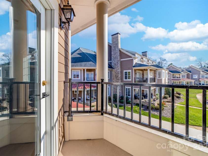101 Cove Key Lane, Mooresville, NC 28117.  MLS# CAR4233761, YatesRealty ID 7255. Upstairs Patio to Enjoy Relaxation at Sunset