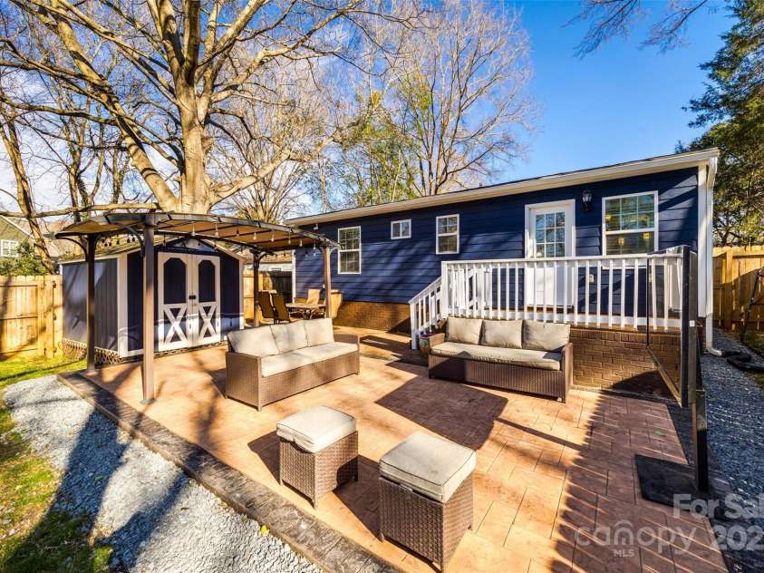 119 Smallwood Place, Charlotte, NC 28216.  MLS# CAR4221901, YatesRealty ID 7260. 600 sq ft of Patio Extension for relaxing or entertaining
