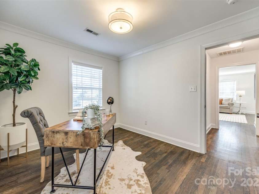 119 Smallwood Place, Charlotte, NC 28216.  MLS# CAR4221901, YatesRealty ID 7260. Bedroom #3 - used as office