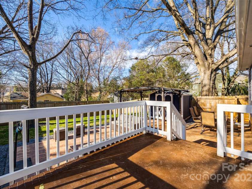119 Smallwood Place, Charlotte, NC 28216.  MLS# CAR4221901, YatesRealty ID 7260. Outdoor Patio