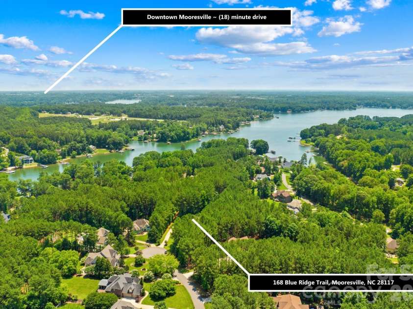 168 Blue Ridge Trail, Mooresville, NC 28117.  MLS# CAR4357769, YatesRealty ID 7264. 